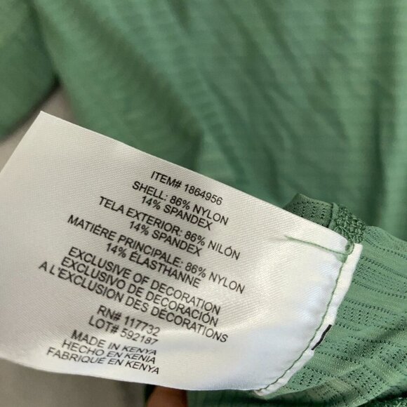 NWOT Soybu Men's M Green Striped Short Sleeve Active T-Shirt - Picture 7 of 8